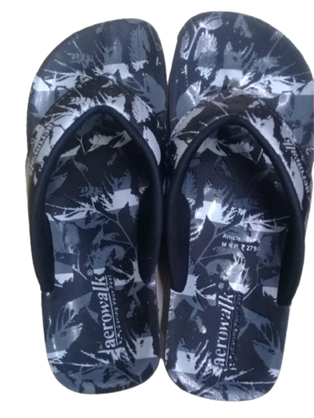 Fancy Aerowalk Ladies Black Printed PU Slippers at Rs 125/pair in Indore-as247.edu.vn