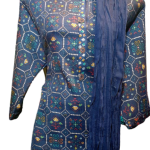 Nevi blue color printed sui